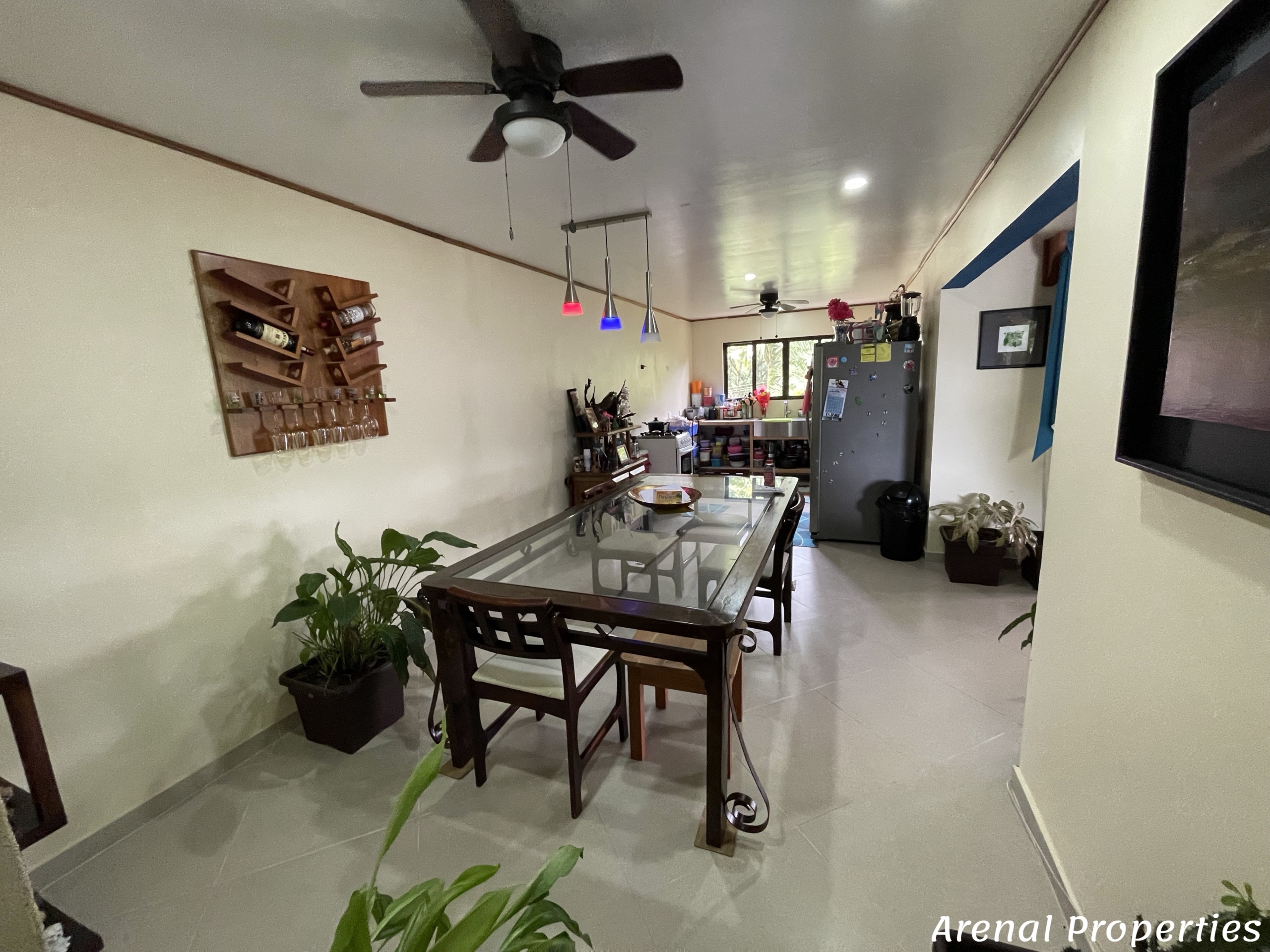 Modern 4-Bedroom Home with Lush Views & Privacy - Minutes from Downtown Nuevo Arenal.