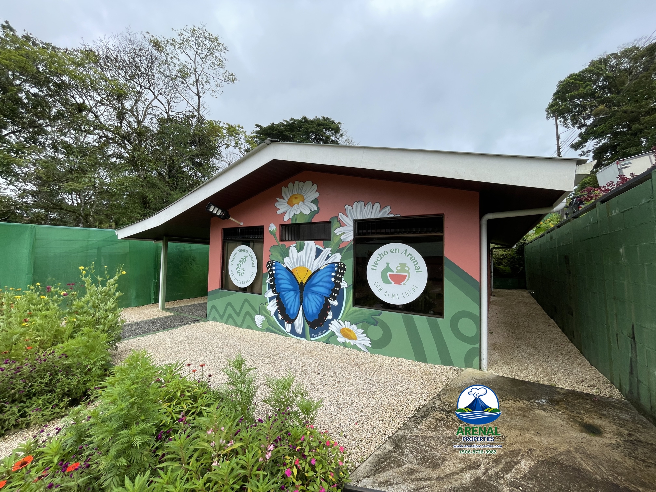 Amazing Starter Home & Butterfly Garden Business in Nuevo Arenal APMLS0049