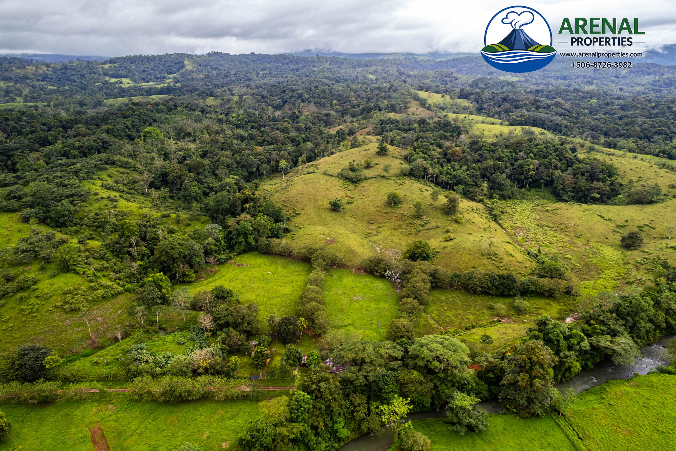 Expansive 128-Acre Farm with Valley Views Near Lake Arenal APMLS0051