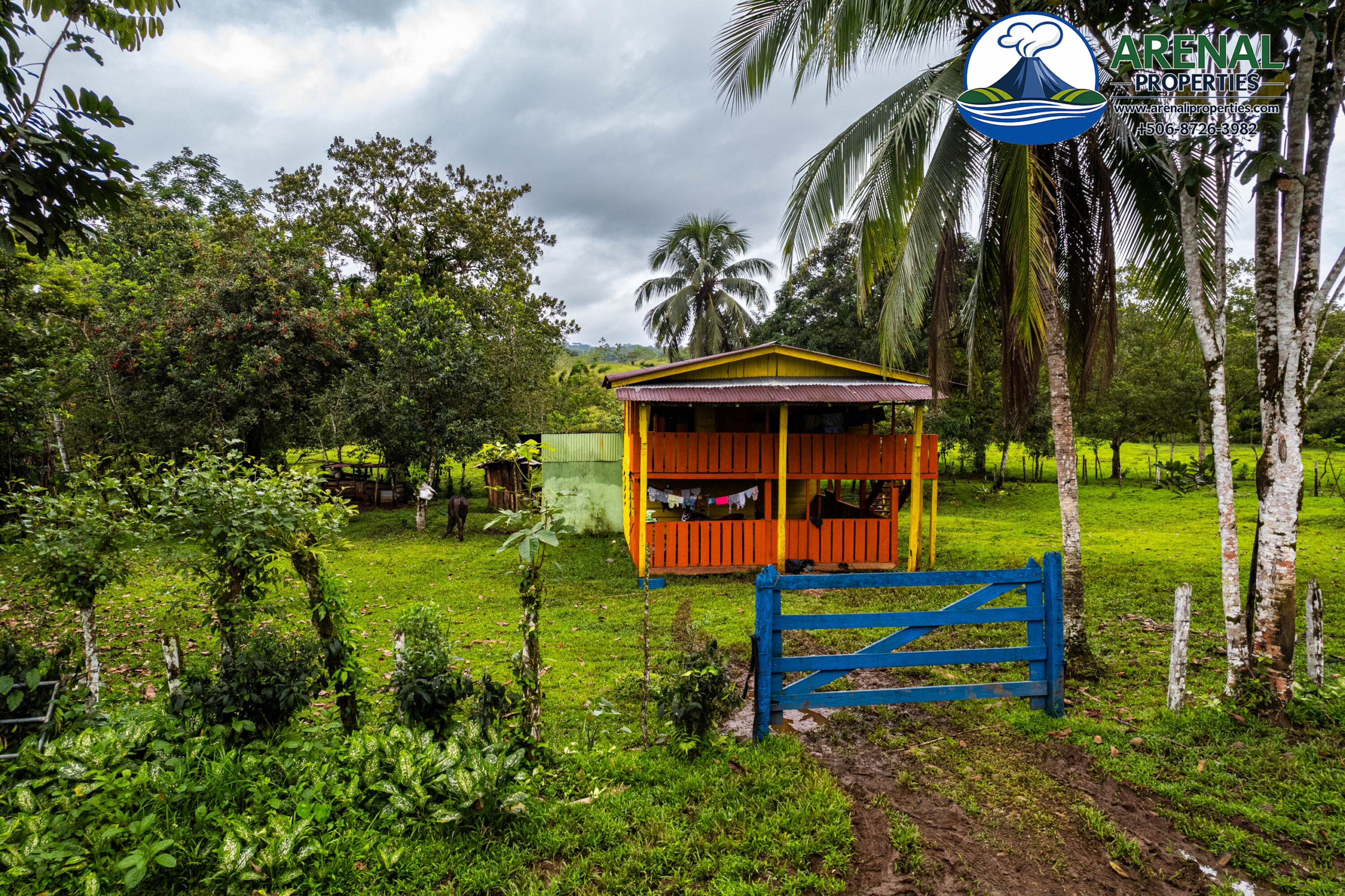 Expansive 128-Acre Farm with Valley Views Near Lake Arenal APMLS0051