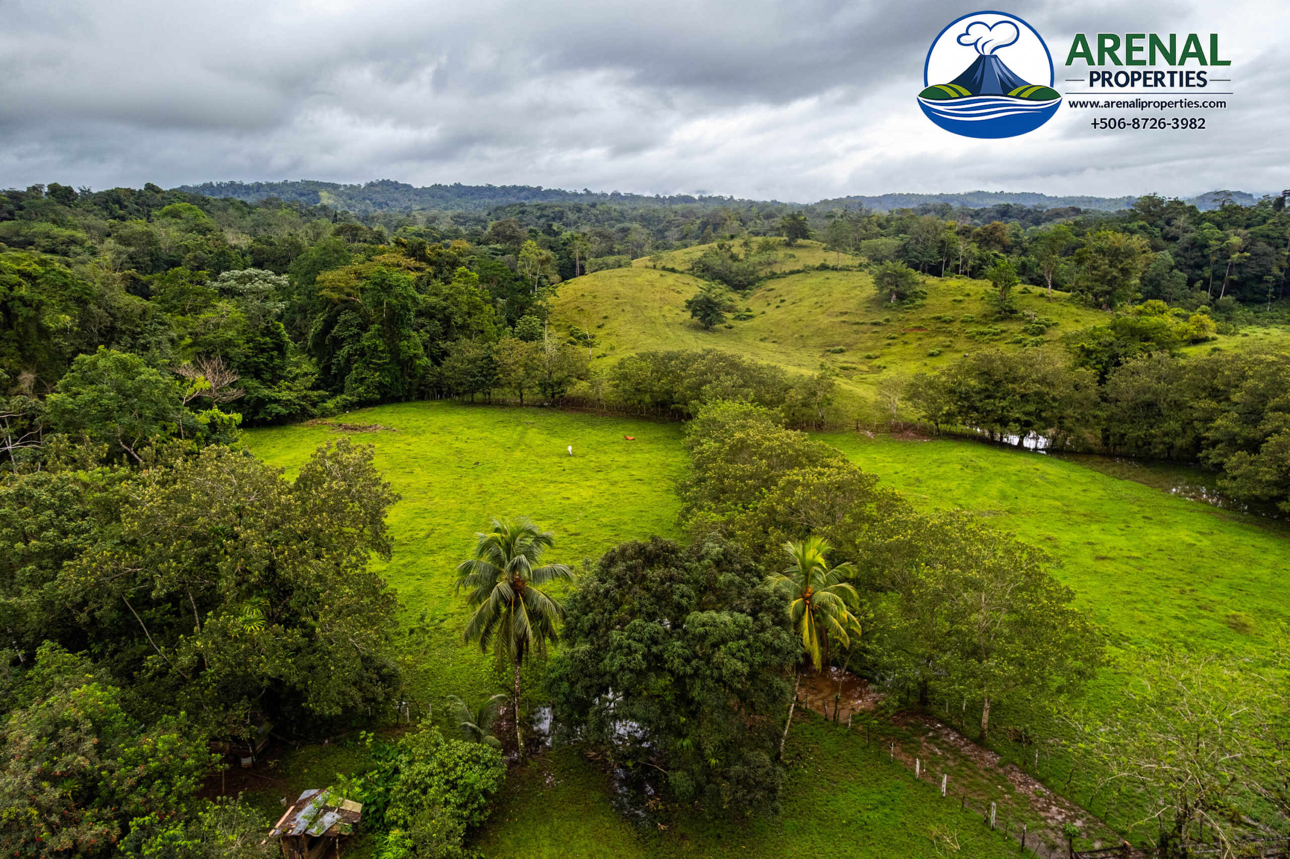 Expansive 128-Acre Farm with Valley Views Near Lake Arenal APMLS0051