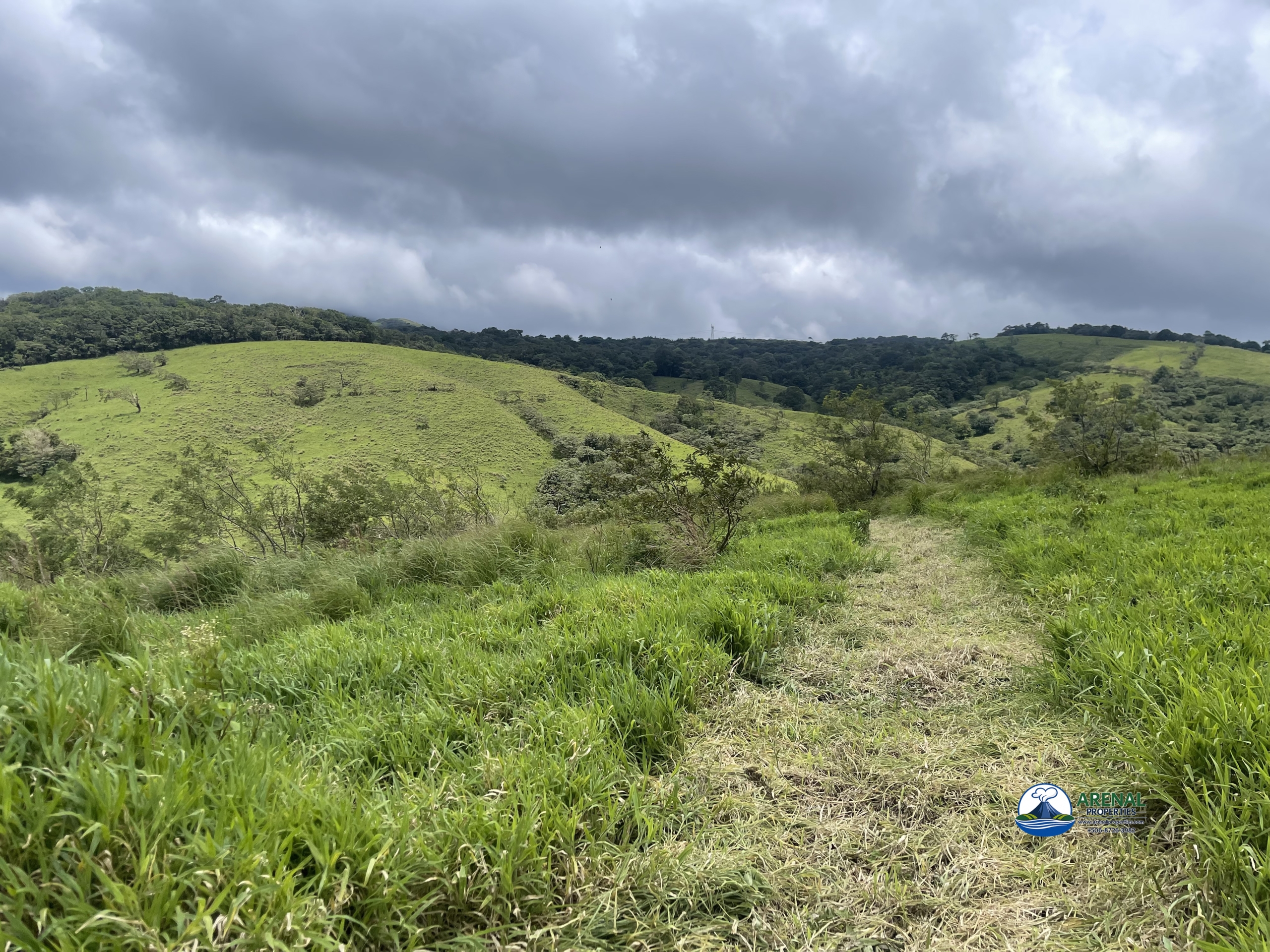 Stunning 5,000 m² Lake View Lot in El Aguacate (Nuevo Arenal) Approved House Plans
